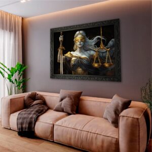 Quadro BIG - Deusa da Justiça