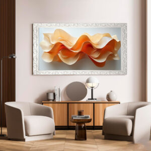 Quadro BIG - Ondas Abstratas