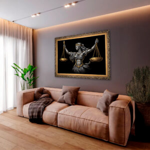 Quadro BIG - Deusa da Justiça Thémis