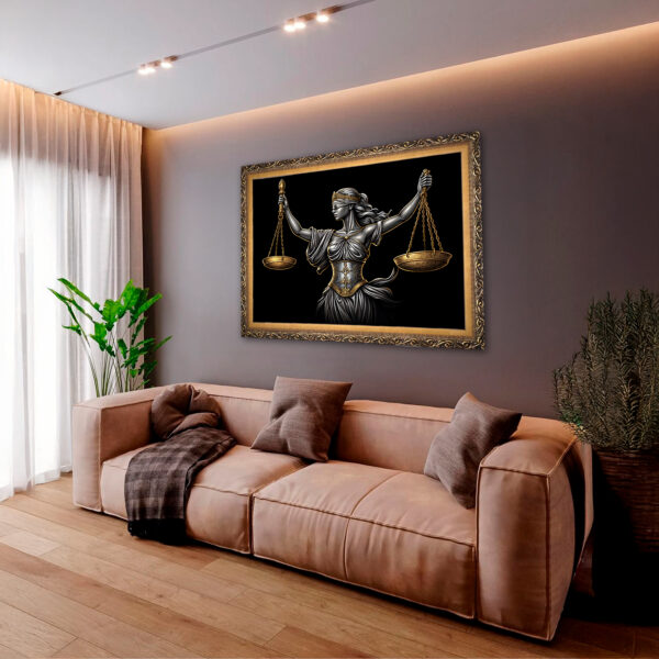 Quadro BIG - Deusa da Justiça Thémis