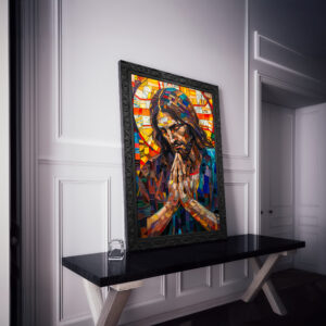 Quadro BIG - Jesus Geométrico