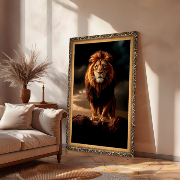 Quadro BIG - Leão Majestoso